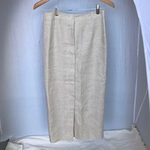 Irish Linen long skirt